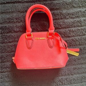 Steve Madden Vibrant Red Satchel